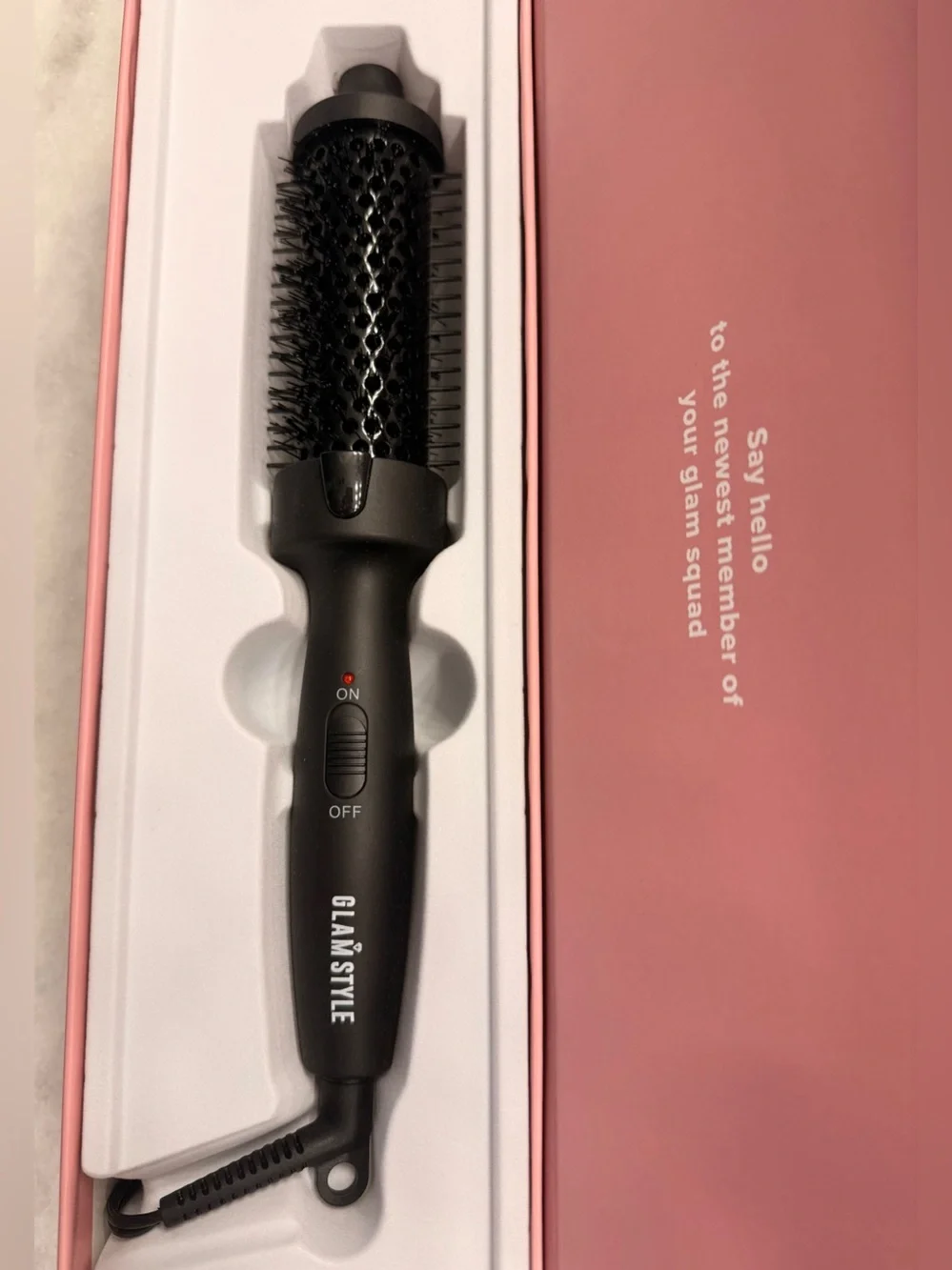 Glam Style Ceramic Hot Brush - New in Box
